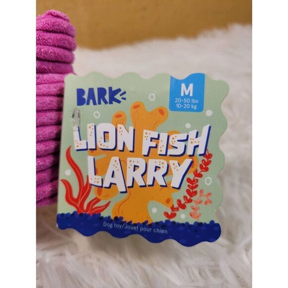 Barkbox Lion Fish Larry- NEW - Picture 3 of 7